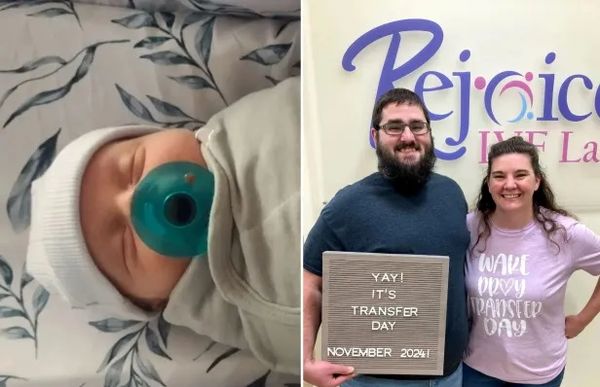 پیرترین نوزاد جهان بعد از ۳۰ سال از جنین منجمد به دنیا آمد!